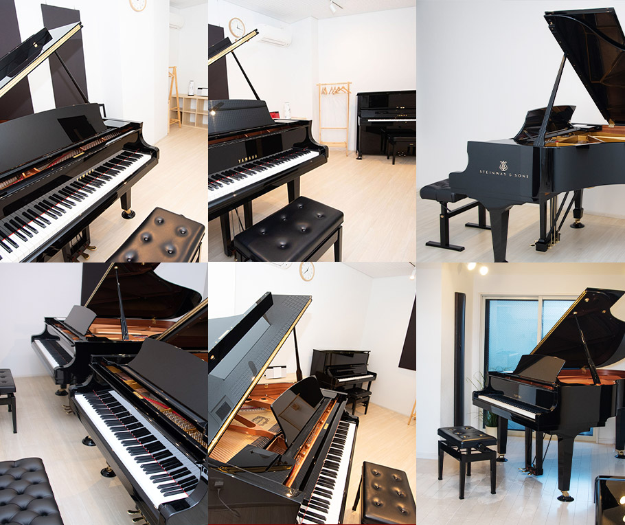 全室新品のグランドピアノ（YAMAHACXシリーズ）を導入